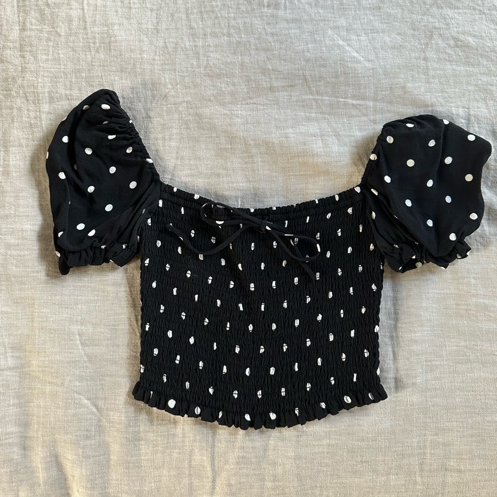 WILFRED POLKA DOT TOP